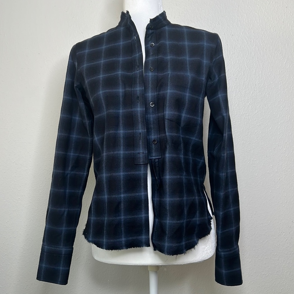 Helmut Lang Plaid Shirt Jacket